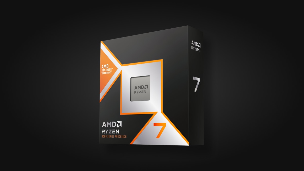 AMD Ryzen 7 9800X3D - render producenta